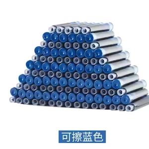 Bộ 50 Bút Máy Hộp Mực Nạp Lại 4 Màu Dùng Một Lần Đường Kính 3.4mm/2.6mm Dành Cho Trường Học Và Văn Phòng Đồ Dùng Văn Phòng Phẩm