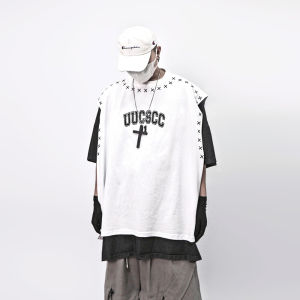 Hiphop Casual Loose Tank Top