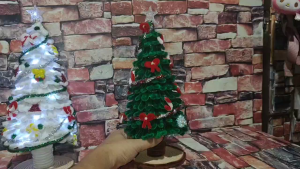 Mini Christmas Tree Fuzzy Wires