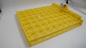 Automatic Egg Turner Tray: 32 Eggs Turning Incubator Tray for Chicken, Goose & Pigeon