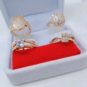 Cincin Jumbo Wanita: Aksesoris Fashion Tahan Lama & Anti Karat Cocok Harian