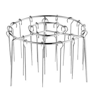 CHUANGSHUNFU | Stainless Steel Air Fryer Roasting Rack Oven-Grilling BBQ