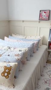 Cute Cartoon Design 100% Cotton Double Pillowcase