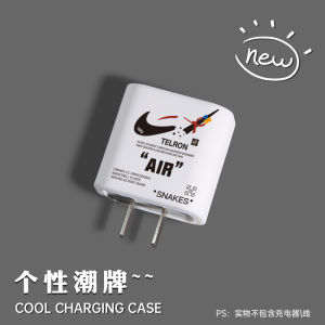  20W Charger Protector Case Silicone Fast Charging Head 15 Data Cable Wrap Anti-Break Rope Compatible with 17 pro 15