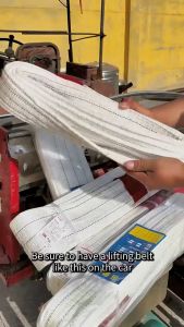 Thickened 6 layers heavy sling Industrial sling lift trailer belt 1T 2T 3T 5T 10T