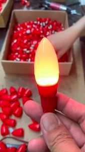 Bóng cà na Bóng led trái chanh  Bóng trái ớt  bóng đèn bàn thờ Led chất lượng cao chính hãng Decom sx tại Việt Nam