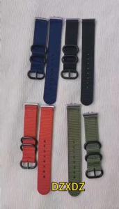 Nylon Loop Strap for Samsung Galaxy Fit 3 Adjustable Elastic Bracelet Watchband for Samsung Galaxy Fit3 Canvas Band Accessories