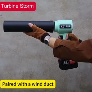 Sapu Daun Angin B.G.B Cordless Electric Blower Hand Holding Hurricane Dust Blower  Blower Turbine Storm Gun 鼓风机 Portable Leaf Blower