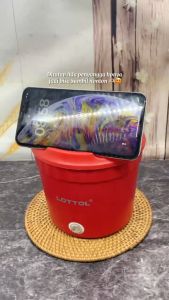 Panci Listrik Mini Rice Cooker Masak Serbaguna 16cm Cooking Pot Anti Lengket/ Panci Listrik Low Watt / Penanak Nasi Mini Portable 450W