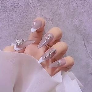 10pc Metal Rose Series Nail Charms Jewelry 3D Exqusitive Rose Flowers Decorations Alloy Diamond Luxury Nail Arts Accessories DIY