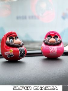 Super Damo Car Decoration Rich Fashion Play Hand Office Car Center Console Decoration Trendy Decorative Cartoon Doll