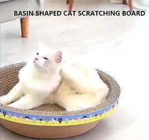 AP AIMAYAPET 50*50cm Cat Scratcher Bed Round Cat Scratcher Round Style Sleeping Playing Cat Scratcher Pos Menggaru Kucing