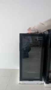 Ocean center ตู้เย็น ตู้เก็บไวน์ ตู้แช่เย็น wine cooler ความจุ 90-195 ลิตร beverage cooler  กระจกหนากันกระแทก ปรับระดับความเย็นได้7ระดับ