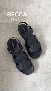 SAHIKU – Becca Sepatu Sandal Wanita ||Sepatu Sendal Chunky || Sepatu Sendal Platform || Sendal Sporty Casual Cewek