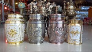 Hộp Đựng Chè Bằng Hợp Kim Sang Trọng