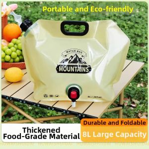 PISSA | Portable Foldable Large Capacity Thickened Water Bag 8L