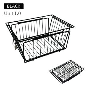 IGT Basket Folding 1 Unit Igt Drain Basket Stainless Steel Igt Camping Table Basket Lightweight Portable IGT Table Accessories