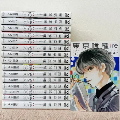 ẤN PHẨM SƯU TẦM MANGA TOKYO GHOUL RE FULL 16 VOL NHẬT
