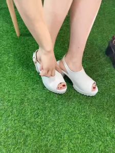 Sandals For Women With Heels Elegant Sandals Block Heels High Heels For Women 8CM
