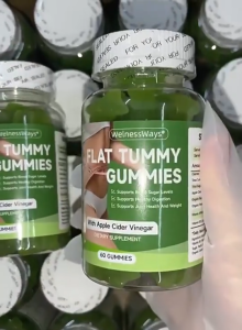 Halal Apple Cider Vinegar Gummies Gut Health & Immune System Support (60 Gummies) 苹果醋软糖叶酸维生素补充剂
