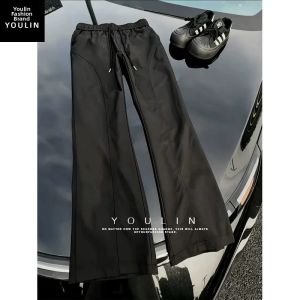 YOULIN | Klein Blue Ice Silk Quick-dry Light Weight Summer Mens Cargo Parachute Pants