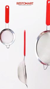 Saringan Minyak / Peniris / Profesional Mesh Strainer 14 cm MAXIM Stainless Steel (1514241)(F11)