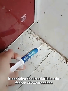 Cockroach Gel Bait Powerful Cockroach Killer Safe And Non-Toxic Contagious Dead Cockroach Gel