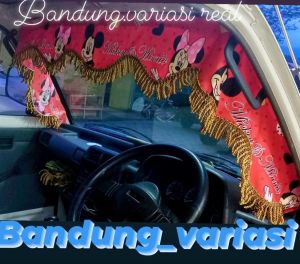 TIRAI/PONI LIS KACA DEPAN MOBIL TRUK-CANTER FUSO HINO- PICKUP UNIVERSAL