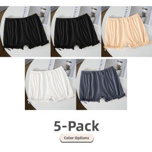 MiiOW | Cat Lady JK Safety Pants Women Summer Thin Ice Silk Pumpkin Loose Home Outdoor Lantern Shorts Invisible Comfortable Breathable