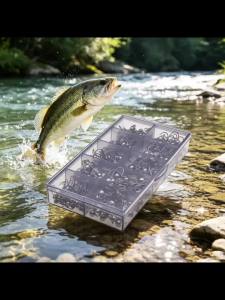 250 Chiếc Móc Câu Jig Đầu Thép Carbon Cao Cấp Kèm Móc Tròn Trọng Lượng 1g-3g Dùng Cho Mồi Mềm Phụ Kiện Câu Cá Câu Cá Biển Câu Cá Đá.