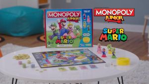 Monopoly Junior Super Mario Explore The Mushroom Kingdom Edition Board Game By Hasbro