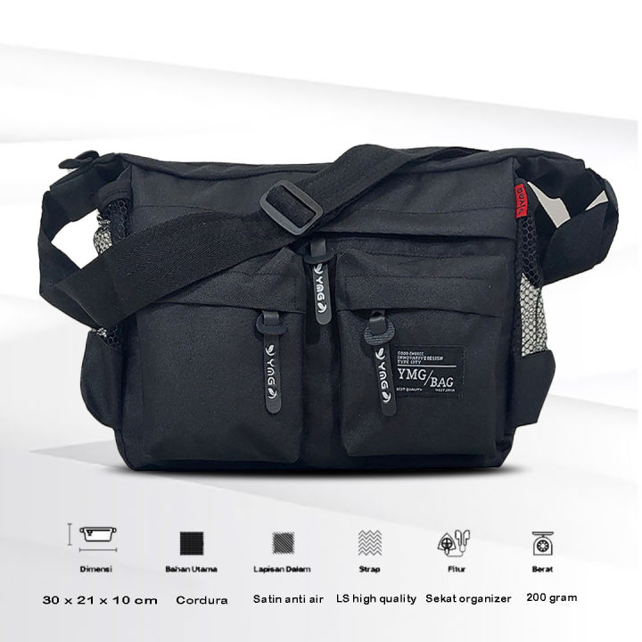 Tas Selempang Pria Slingbag Tas kerja pria YMG anderson