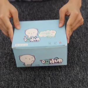 Khăn Giấy Ướt Mini Dễ Thương Bỏ Túi Tiện ít (  Set 8 gói ) - Khăn Ướt Mini Hoạt Hình Cao Cấp Bỏ Túi