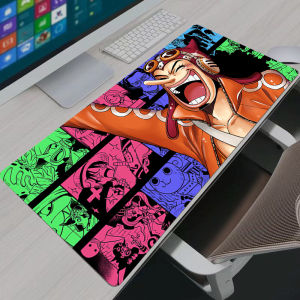 Bandai | Mouse Pad Large Gamer XXL Keyboard Desk Mouse Mat Mouse Pads One Piece Usopp Carpet Rubber Tapis Souris Gaming Notbook Mousepad