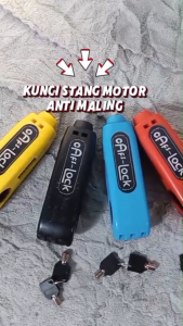 Capslock Kunci Gembok Rem Stang Pengaman Anti Maling Motor Griplock