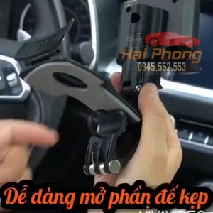 [Freeship 15k cho đơn từ 29k]Giá đỡ kẹp điện thoại vô lăng để trên xe hơi ô tô xoay 360 độ chống rung treo đa điểm trên taplo gương chiếu hậu - Gara Hải Phòng