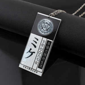 Cosplay Jewelry Anime Kakegurui Compulsive Gambler Necklace Jabami Yumeko Card Acrylic Pendant Necklaces