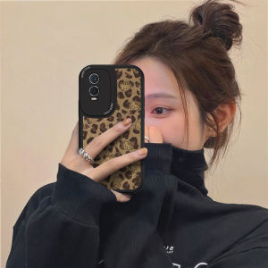 Kitty Cat Patterned Full Cover Silicone Phone Case for VIVOy76s Y300pro Y100 Y200i Y35M Womens Ins Style Protective Cover