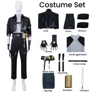 Bộ Trang Phục Cosplay Wuthering Waves Rover Dành Cho Nam - Trang Phục Dựa Trên Game Với Áo Và Quần Dành Cho Lễ Hội Halloween Và Các Bữa Tiệc Giáng Sinh