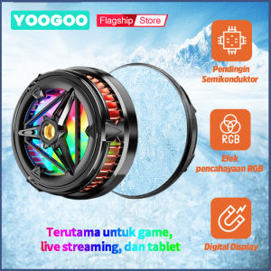 YOOGOO Fan Cooler Mobile Phone Pendingin HP Super Cooling Fan Gaming Cooler Portable for All HP / Tablet Pendingin Hp Dengan Desain Magnet Kipas Berkecepatan Tinggi Untuk Tablet - Lazada