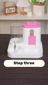 【92 PETSTORE】Large Volume Automatic Feeder Food Water Automatik Bekas Makanan Minuman Kucing Besar Murah Mangkuk