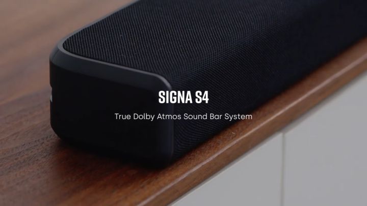 Polk Audio Signa S4 Dolby Atmos Soundbar with Wireless Subwoofer