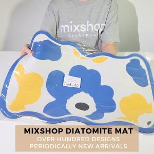 mixshop Cartoon Diatomite Absorbent Floor Shower Mat Anti Slip Quick-Drying [SG READY STOCK][50++ DESIGN AVAILABLE]