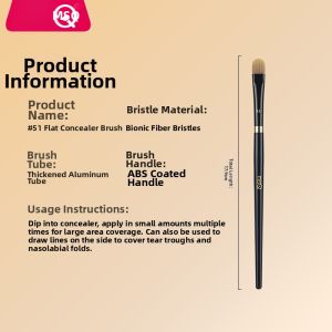 MSQ | Dual-Head Concealer Brush for Dark Circles and Tear Troughs