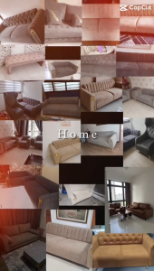 99 HOME IDEAS 1+2+3 SEATER MODERN STYLE SOFA (PREMIUM VELVET)/(3+2)SOFA SET