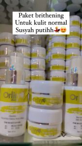 Orlin beauty Brightening Platinum orlin beauty kulit normal kusam free gift random