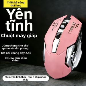 JISULIFE | Chuột Bluetooth Không Dây Im Lặng Sạc Lại Đa Chế Độ