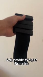 Adjustable Wrist and Ankle Weight Bracelet 2kg Wannalife | Gelang Pemberat Tangan dan Kaki Satu Pasang 1kg 1 Kg Total 2 Kg Penambah Beban Lari Jogging Voli Bulutangkis Tinju(WFI)