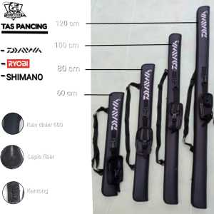 TAS PANCING HARD CASE MODEL PEDANG SH1MANO DAN DA1WA UK 60 CM 80 CM 100 CM 120 CM