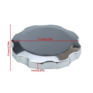 Metal Fuel Tank Cap For Honda GX120 GX140 GX160 GX200 5.5HP 6.5HP 168F Lawn Mower Microtiller Go-Kart Parts